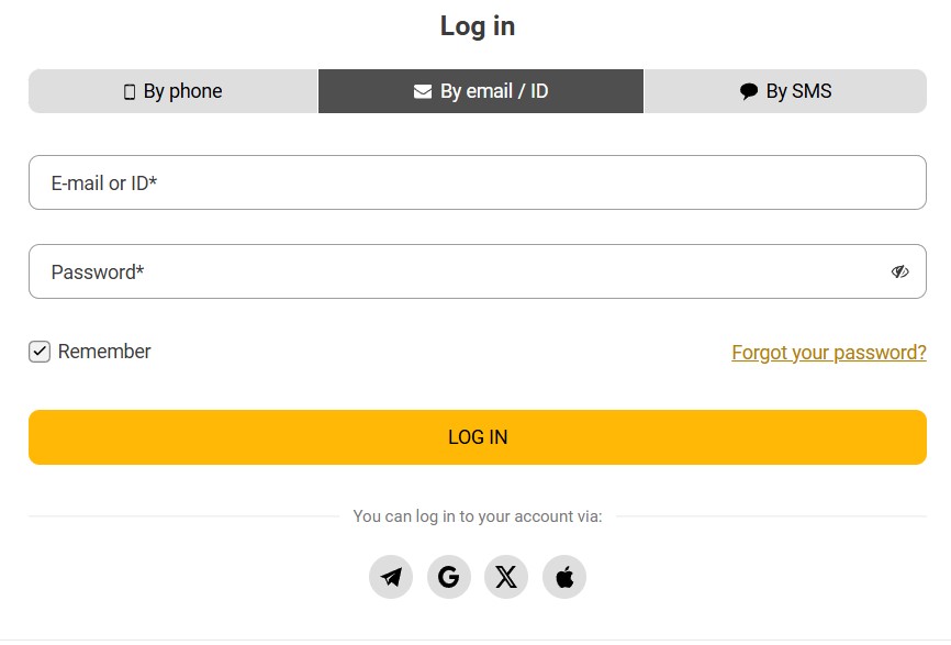 Melbet Login