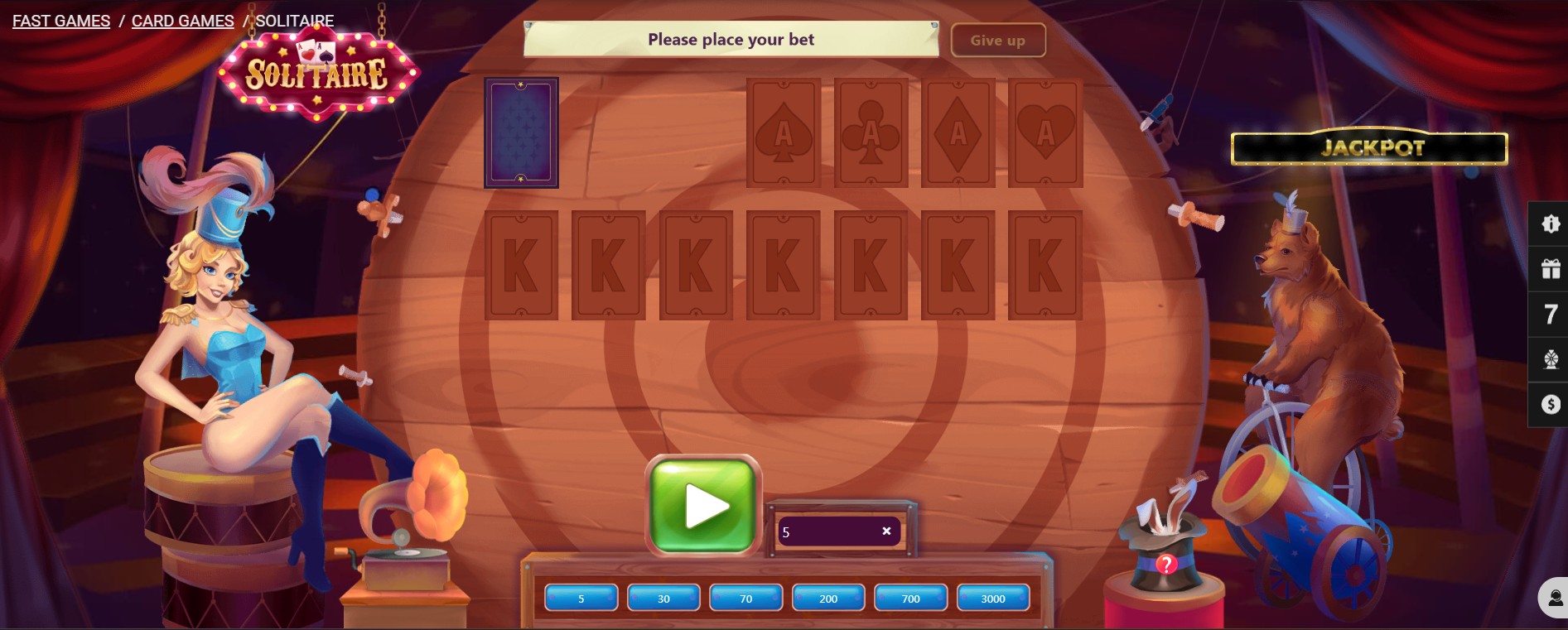 Play Solitaire for Real Money in New Zealand on Melbet 